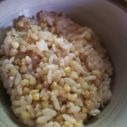 おはようございまーす！蕎麦の風味のご飯、美味しかったです(*^^*)朝はヨーグルトにトッピング、夜は蕎麦の実ご飯が定番です。レシピに感謝です。